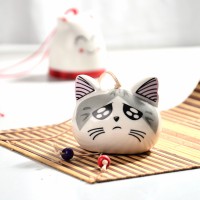 陶瓷风铃招财猫